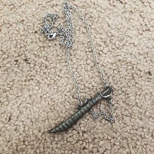 Pirates of the Caribbean Sword Necklace